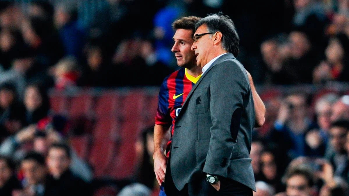 Gerardo Martino And Lionel Messi Played Together At Newell's Old Boys