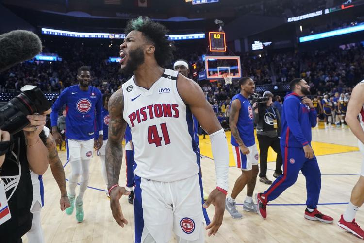 Detroit Pistons Defeat The Golden State Warriors On A Late Three-pointer
