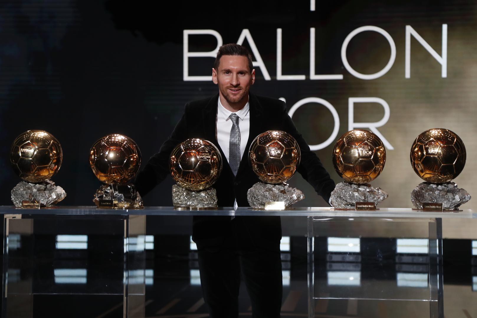 Messi win the ballon d'or