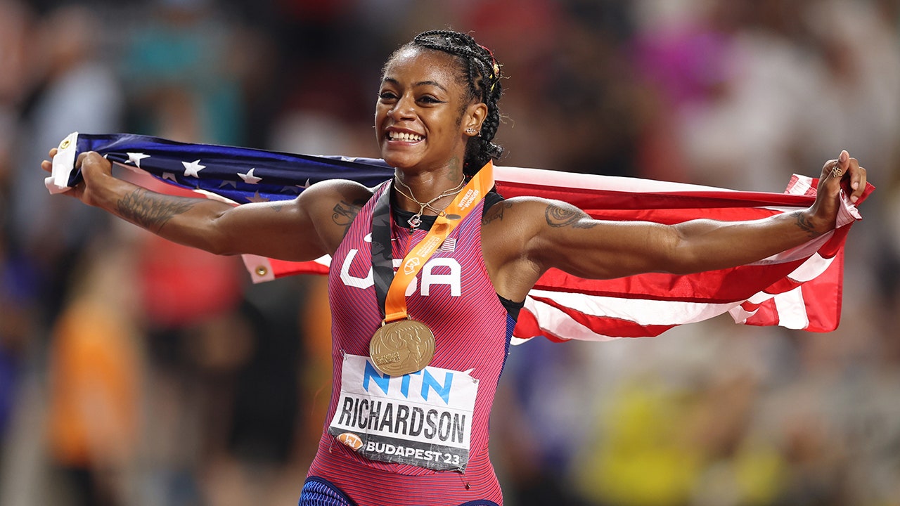 U.S. Athlete Sha'Carri Richardson Wins The Women's 100-meter Dash