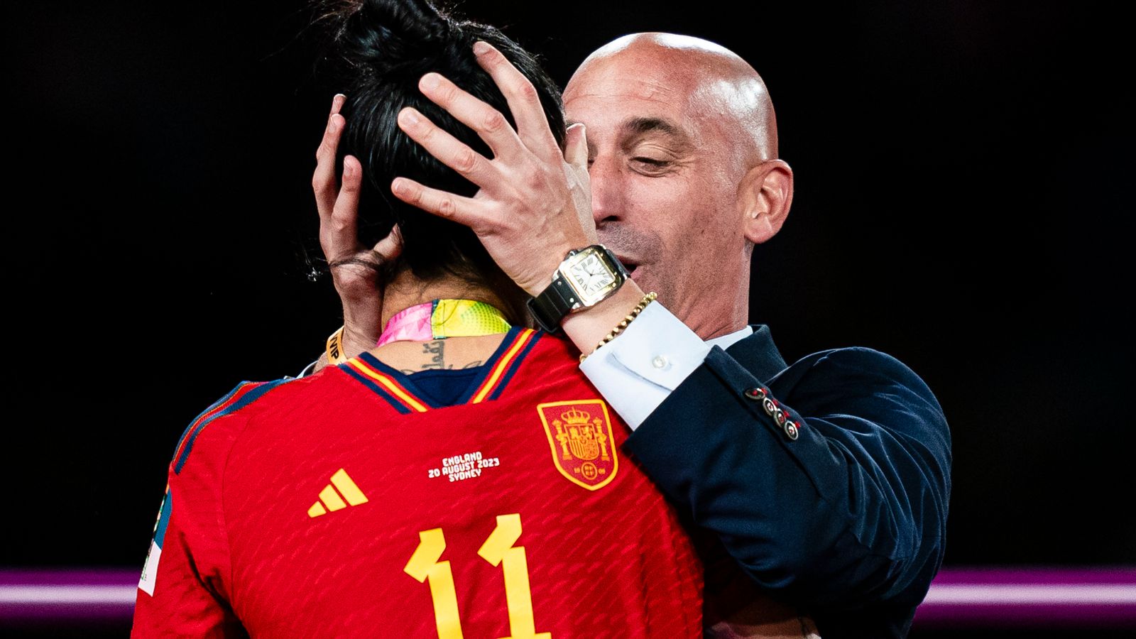 FIFA Suspends Spain's Soccer President Over A Contentious World Cup Kiss