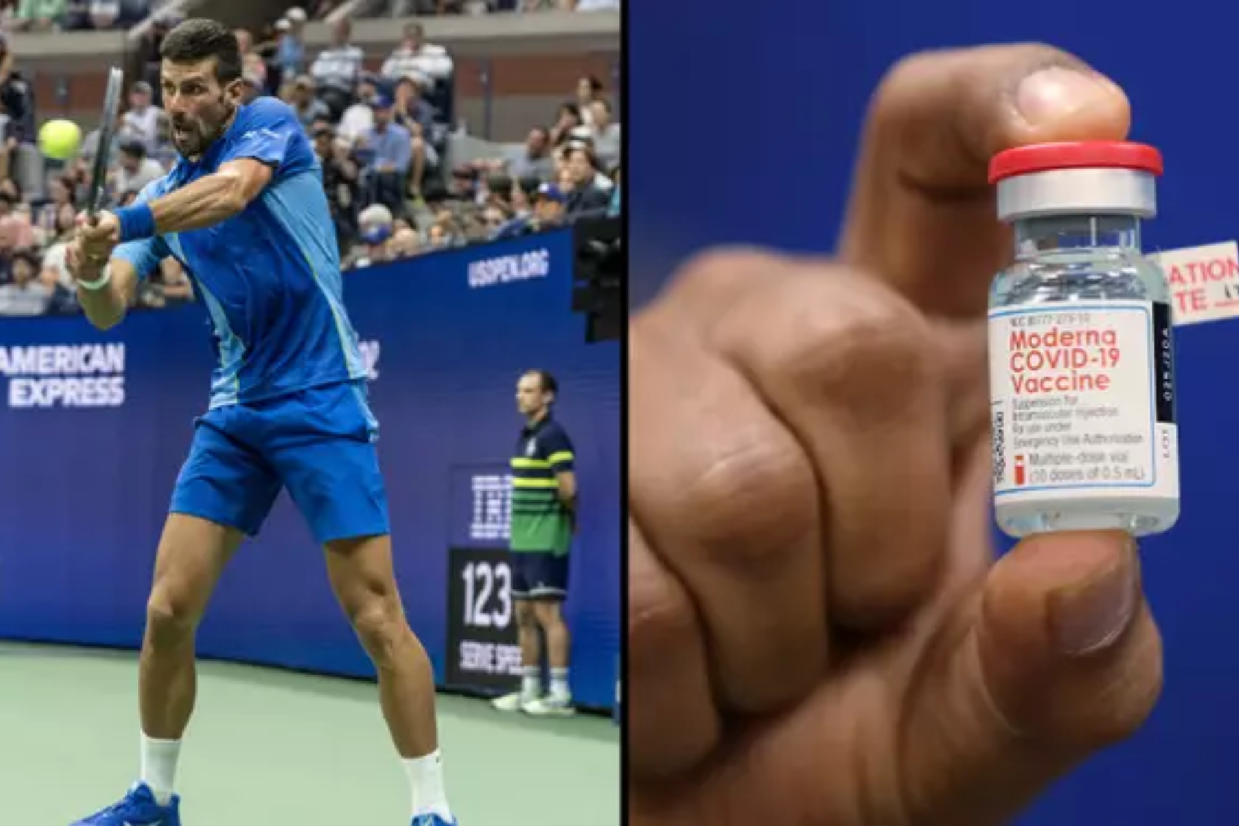 Moderna-sponsored ESPN's 'Shot Of The Day' Went To Unvaccinated Novak Djokovic